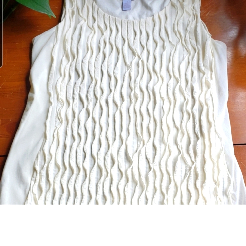 Chico's Cream Tank